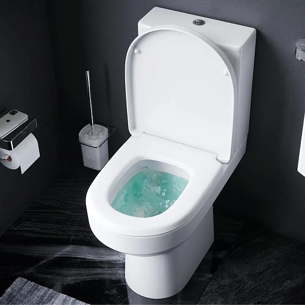 Унитаз-компакт AM.PM Spirit V2.0 C708600WH с микролифтом