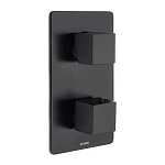 Встраиваемый смеситель для ванны и душа c термостатом Bossini Cube Z00061.073