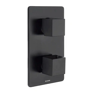 Встраиваемый смеситель для ванны и душа c термостатом Bossini Cube Z00061.073