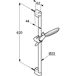 Душевой гарнитур Kludi Freshline 3S 6793005-00