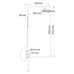 Душевая система WasserKRAFT A042
