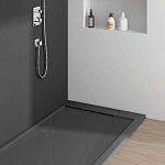 Поддон для душа из искусственного камня Vincea VST-4SRL9014A, 1400*900*25, антрацит