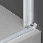 Душевая дверь Vincea Alpha VDP-3AL700MT , хром, стекло текстурное