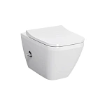 Унитаз подвесной с функцией биде и встроенным смесителем VITRA Integra 7082B003-7209 безободковый