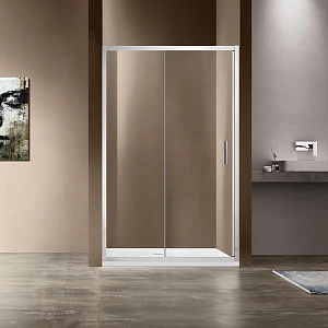 Душевая дверь Vincea Garda VDS-1G110CL, 1100, хром, стекло прозрачное