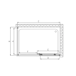 Душевой уголок Vincea Soft VSR-3SO1010CL, 1000*1000, хром, стекло прозрачное