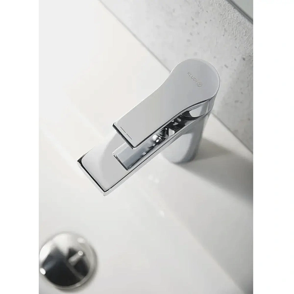 Смеситель для раковины Kludi Zenta SL 482980565 с донным клапаном