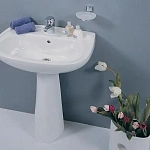 Раковина с пьедесталом VITRA Normus 9600B003-7650 55 см