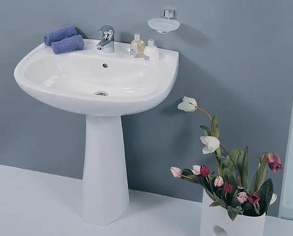 Раковина с пьедесталом VITRA Normus 9600B003-7650 55 см