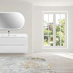 Тумба под керамическую раковину Mia 1200 подвесная, 2 выкатных ящика soft close, G.White