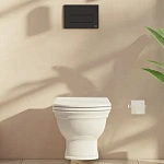 Кнопка смыва VITRA Root Square 740-2311, матовый черный