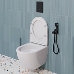 Инсталляция Grohe Solido с подвесным унитазом Santerika SAN.UNT.04, смыв "Торнадо", сиденье микролифт