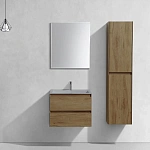 Тумба под раковину Vincea Luka 600 подвесная, 2 выкатных ящика soft-close, T.Oak