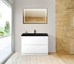 Тумба под раковину напольная BelBagno MARINO-800-2C-PIA-BL-P, 80 см