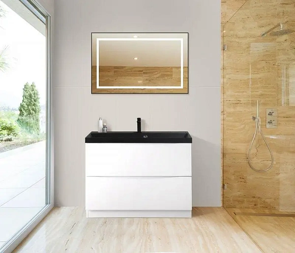 Тумба под раковину напольная BelBagno MARINO-800-2C-PIA-BL-P, 80 см