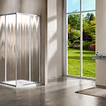 Душевой уголок Vincea Stresa VSP-1S900CH, 900*900, хром, стекло шиншилла