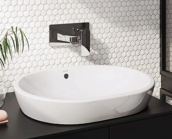 Полувстраиваемая раковина VITRA Metropole 5942B003-0012 59.5 см