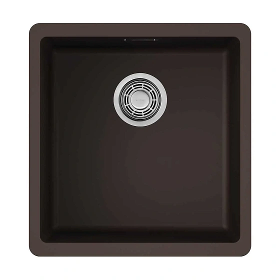 Omoikiri Kata 40-U-DC Artgranit/темный шоколад