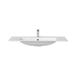 Раковина Vincea VCB-2VP1000W из искусственного камня, цвет белый