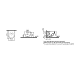Унитаз подвесной VITRA Sento 7748B003-0075 безободковый