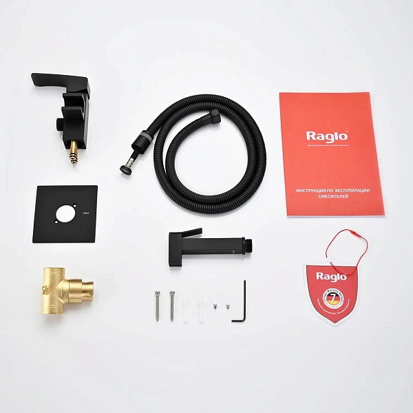 Встраиваемый смеситель с гигиеническим душем Raglo R01.52.06