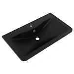 Раковина из искусственного камня BelBagno BB1000/455-LV-ART-ALR-NERO, 100 см