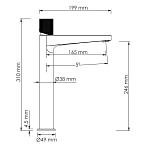 Смеситель для раковины WasserKRAFT Mosel 4603H