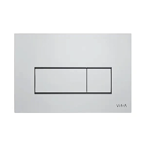 Кнопка смыва VITRA Root Square 740-2380, матовый хром
