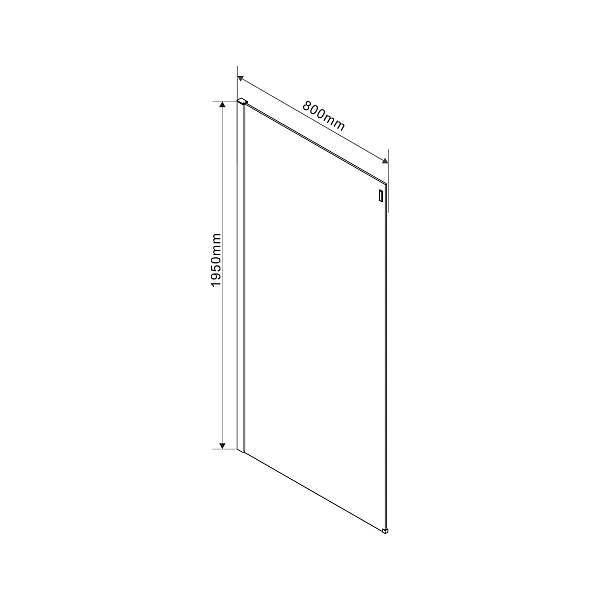 Душевой уголок Vincea Como VSR-1C8013CL, 1300*800, хром, стекло прозрачное