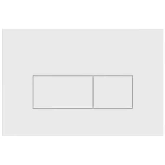 Кнопка смыва Santerika SANB.WH.01, белая матовая
