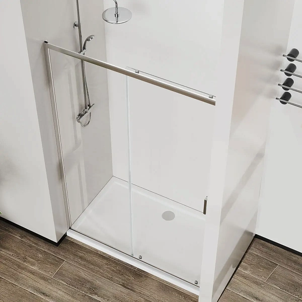 Душевая дверь Vincea City VDS-5CT100CL, 1000, хром, стекло прозрачное