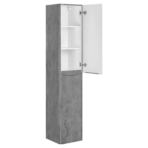 Шкаф-пенал Vincea Paola VSC-2P170BT-R подвесной, 1700*350*350, Beton, правый