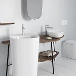Накладная раковина VITRA Plural 7812B401-0016 47 см, белая матовая