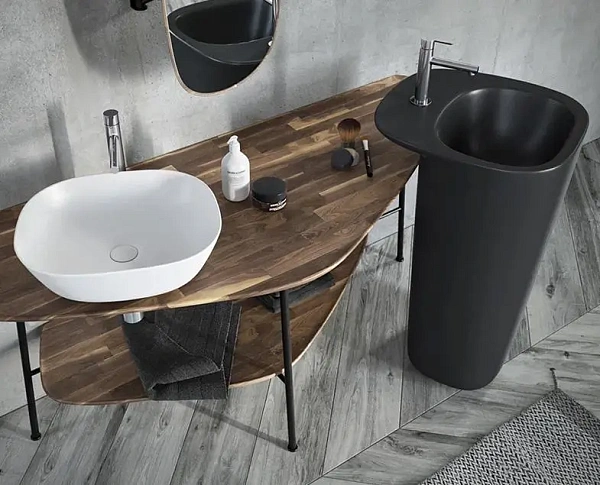 Накладная раковина VITRA Plural 7810B401-0016 45 см, белая матовая
