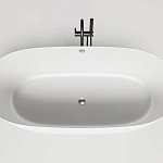 Ванна из искусственного камня Salini Sofia Light S-Sense 165х75, белая глянцевая, 103711G