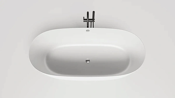 Ванна из искусственного камня Salini Sofia Light S-Sense 165х75, белая глянцевая, 103711G