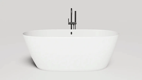 Ванна из искусственного камня Salini Sofia Light S-Sense 165х75, белая глянцевая, 103711G