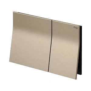 Кнопка смыва Viega Prevista Visign for Style 200, 773601 корпус черный, кнопка медь