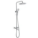 Душевая система с термостатом WasserKRAFT A18801 Thermo