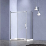Душевой уголок Vincea Como-N VSR-4CN1013CL, 1300*1000, хром, стекло прозрачное