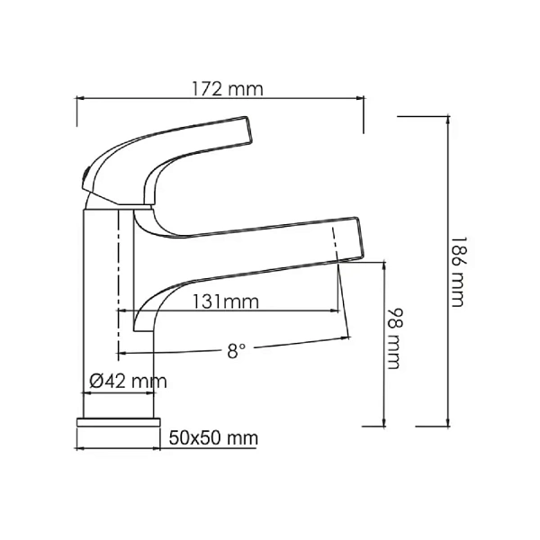Смеситель для раковины WasserKRAFT Sauer 7103
