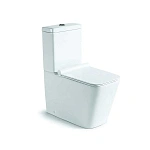 Унитаз-компакт Vincea Q-Line VT2-12, безободковый с микролифтом