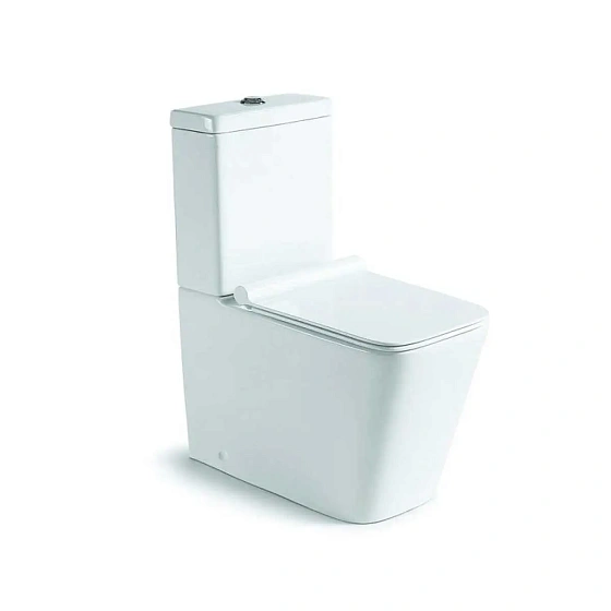 Унитаз-компакт Vincea Q-Line VT2-12, безободковый с микролифтом