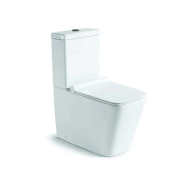 Унитаз-компакт Vincea Q-Line VT2-12, безободковый с микролифтом