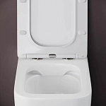 Приставной унитаз Ceramica Nova Cubic CN1809 безободковый