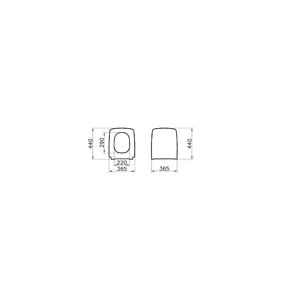 Сиденье для унитаза VITRA 122-003-009