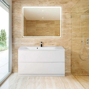 Тумба под раковину напольная BelBagno MARINO-1000-2C-PIA-BL-P, 100 см