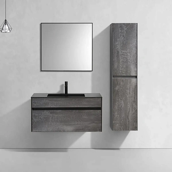 Тумба под раковину Vincea Chiara 1000 подвесная, 1 выкатной ящик soft-close, G.Stone