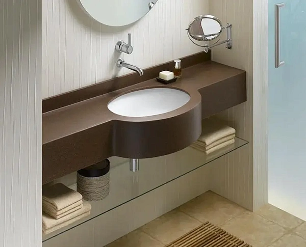 Интегрированная раковина VITRA Arkitekt 6039B003-0012 42 см