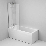 Стеклянная шторка для ванны AM.PM Tender 80х140 см, W45BS-D3W5-140CT